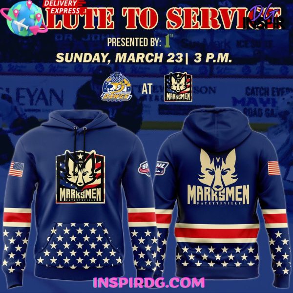 Fayetteville Marksmen Salute to Service 2025 Hoodie