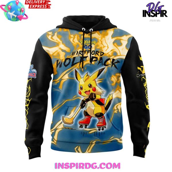 Hartford Wolf Pack Pokémon GO Special Hoodie - Image 2