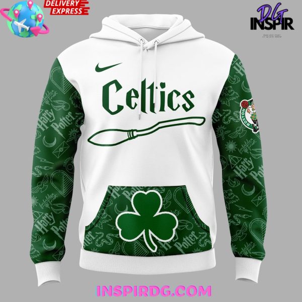 Boston Celtics x Harry Potter 2025 Hoodie - Image 2