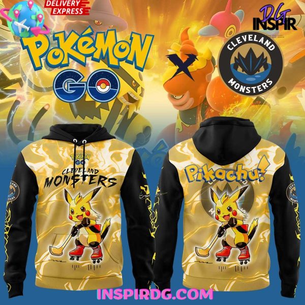 Cleveland Monsters Pokémon GO Special Hoodie