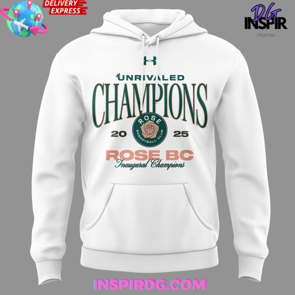 Unrivaled Champions Rose Basketball Club 2025 Hoodie - Image 2