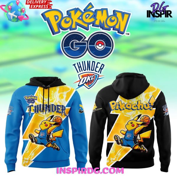 Oklahoma City Thunder x Pokémon GO Special Hoodie