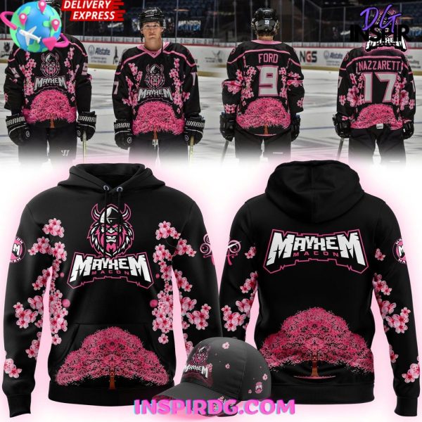 Macon Mayhem Cherry Blossom 2025 Hoodie