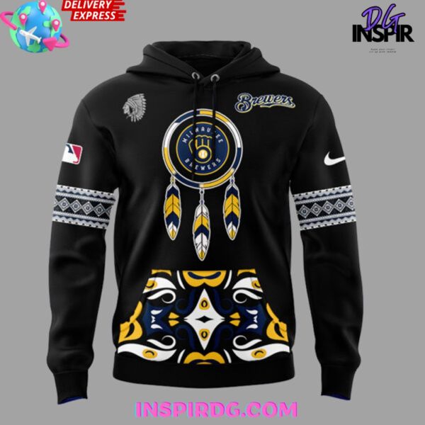 Milwaukee Brewers Native American Heritage Month 2025 Hoodie - Image 2