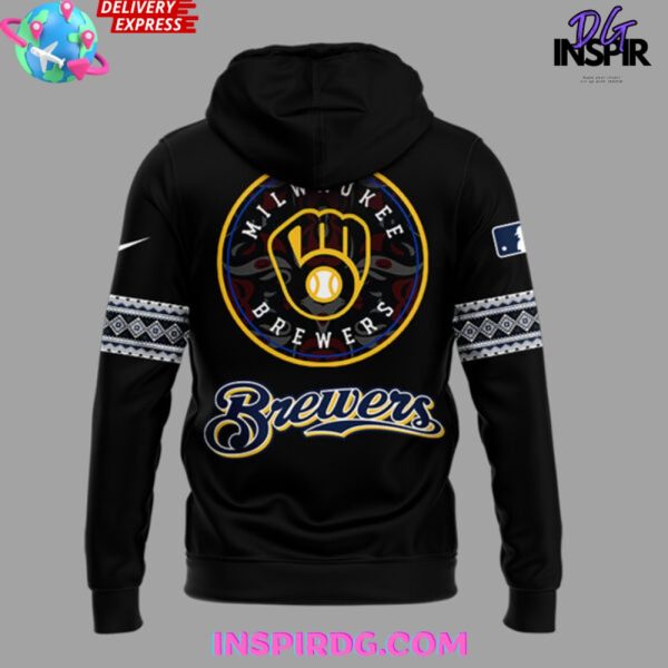 Milwaukee Brewers Native American Heritage Month 2025 Hoodie - Image 3