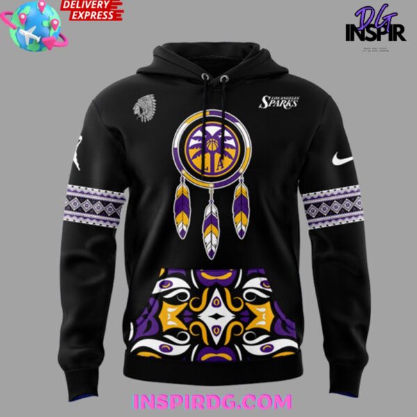 Los Angeles Sparks Native American Heritage Month 2025 Hoodie - Image 2