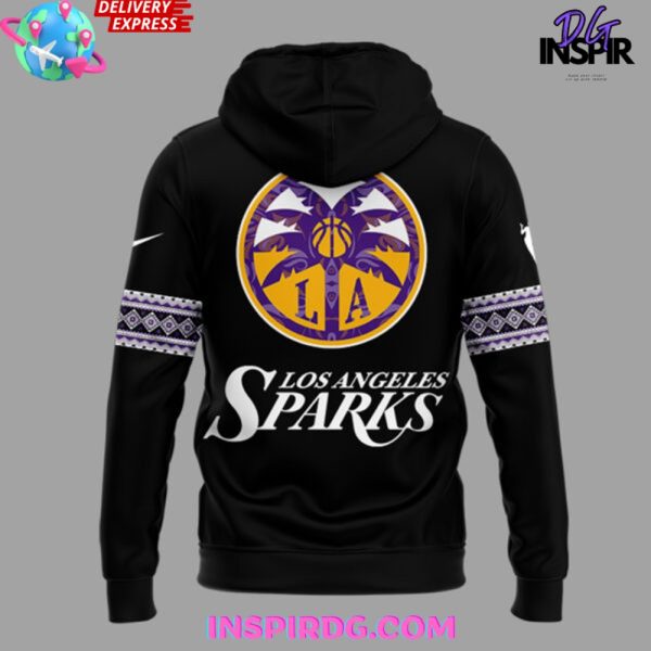 Los Angeles Sparks Native American Heritage Month 2025 Hoodie - Image 3