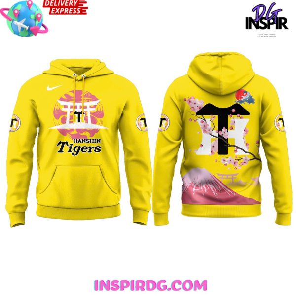 Hanshin Tigers Fuji Mount 2025 Hoodie - Image 2