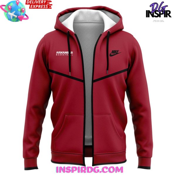 Coach John Calipari Arkansas Razorbacks Special Zip Hoodie - Image 2