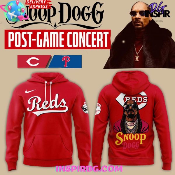 Cincinnati Reds Snoop Dogg Post-Game Concert Hoodie