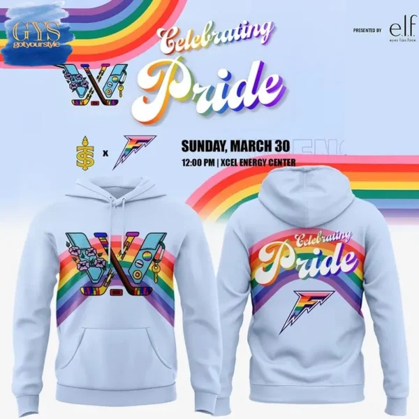 Minnesota Frost PWHL Celebrity Pride Hoodie