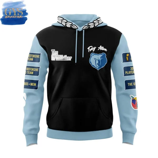 Memphis Grizzlies The Grind Father Tony Allen Limited Hoodie - Image 2