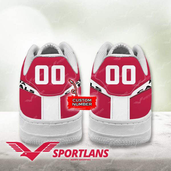 Arizona Cardinals NFL Air Low-Top Sneakers Shoes For Men And Women - Image 3