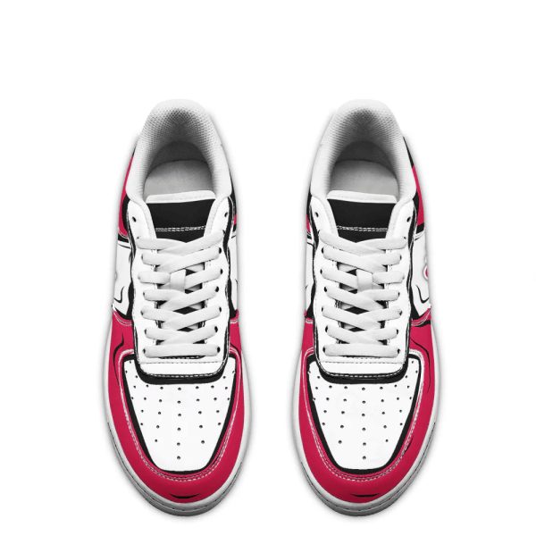 Arizona Cardinals NFL Air Low-Top Sneakers Shoes For Men And Women - Image 2