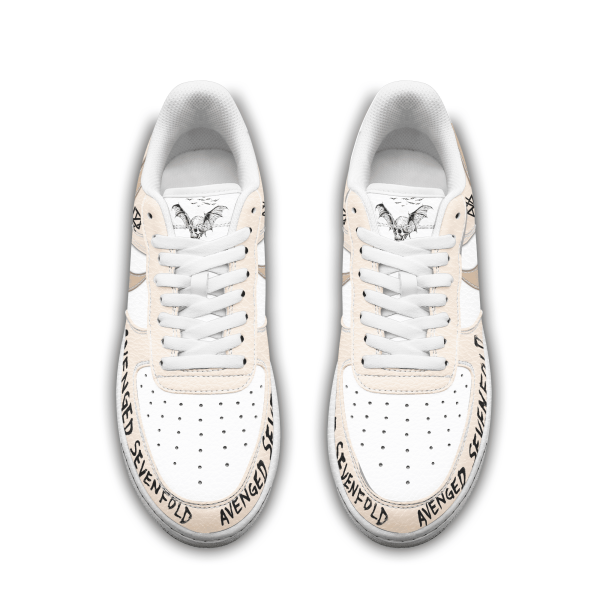Avenged Sevenfold Air Low-Top Sneakers Shoes For Men And Women - Image 3