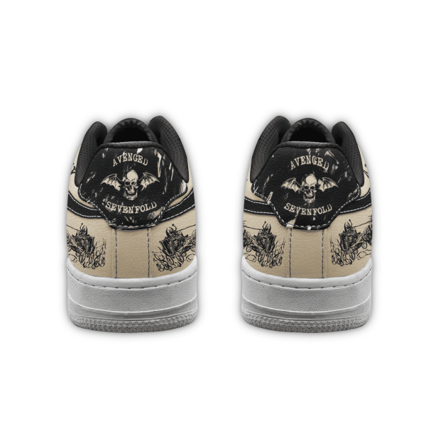 Avenged Sevenfold Air Low-Top Sneakers Shoes For Men And Women - Image 3