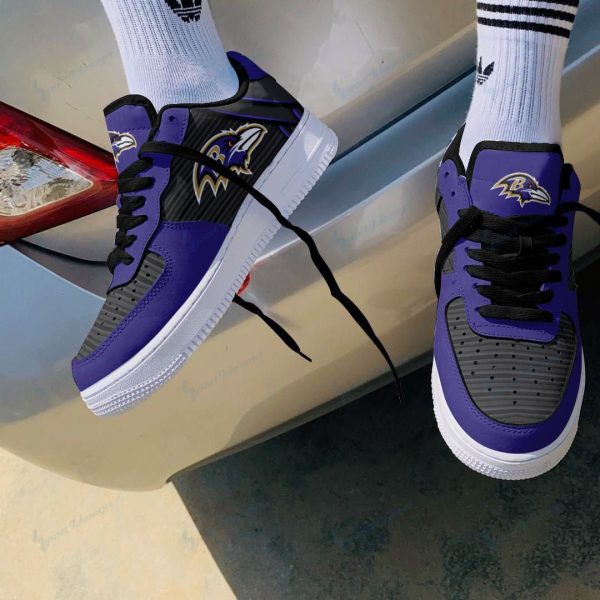 Baltimore Ravens NFL Air Low-Top Sneakers Shoes For Men And Women