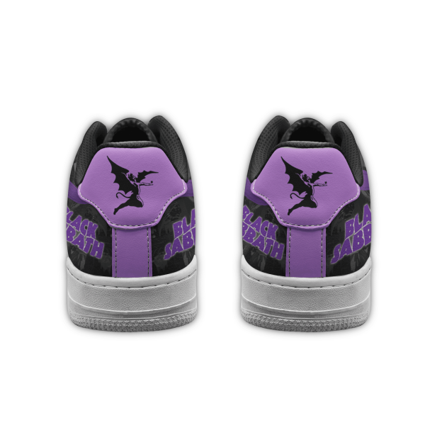 Black Sabbath Air Low-Top Sneakers Shoes For Men And Women - Image 3