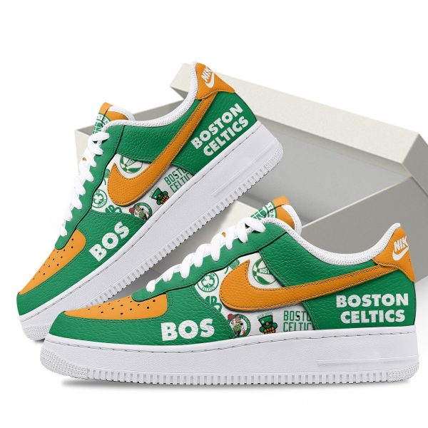 Boston Celtics Air Low-Top Sneakers Shoes For Men And Women - Image 2