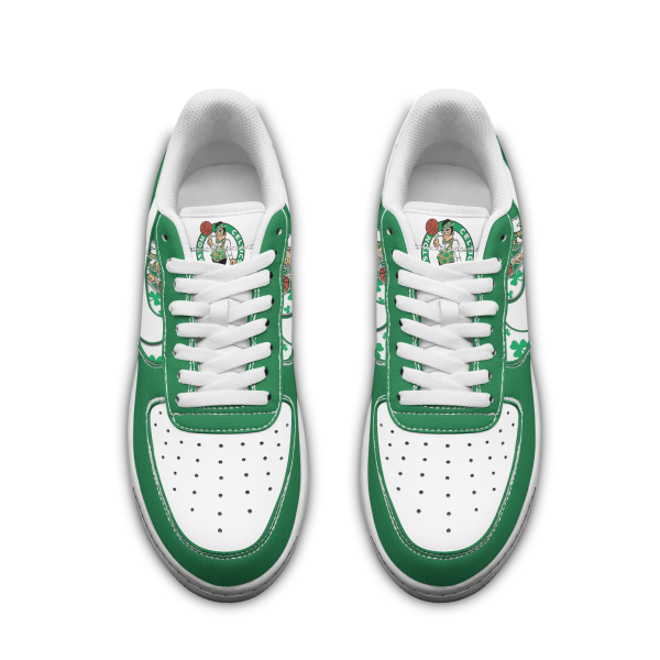 Boston Celtics Air Low-Top Sneakers Shoes For Men And Women - Image 3