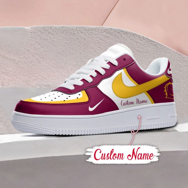 Brisbane Broncos Air Low-Top Sneakers Shoes For Men And Women - Image 3