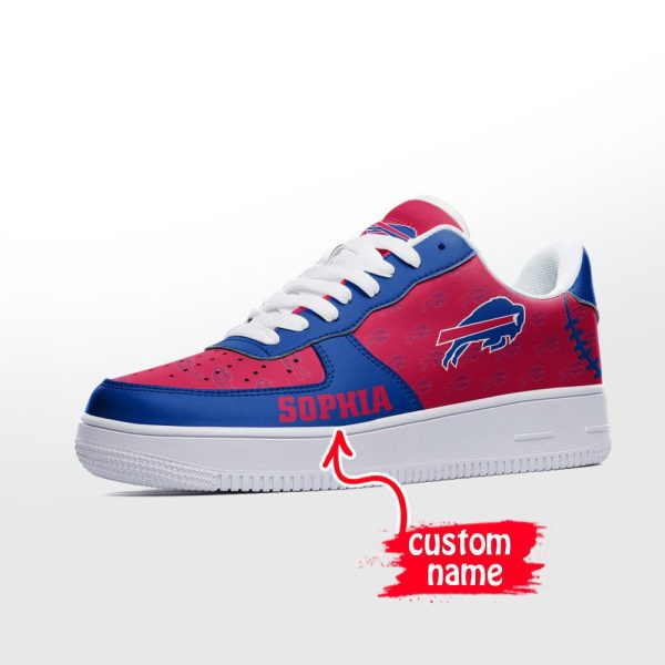 Buffalo Bills NFL Air Low-Top Sneakers Shoes For Men And Women - Image 2