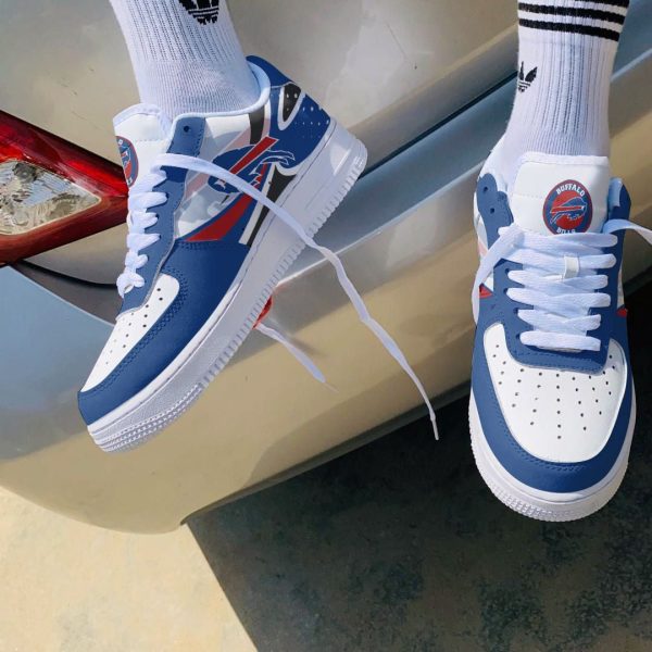 Buffalo Bills NFL Air Low-Top Sneakers Shoes For Men And Women - Image 2
