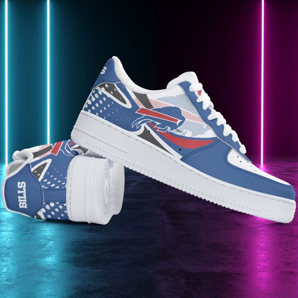 Buffalo Bills NFL Air Low-Top Sneakers Shoes For Men And Women - Image 3