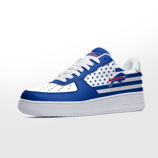 Buffalo Bills NFL Air Low-Top Sneakers Shoes For Men And Women - Image 2
