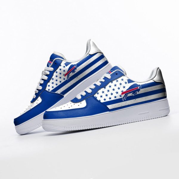 Buffalo Bills NFL Air Low-Top Sneakers Shoes For Men And Women - Image 3