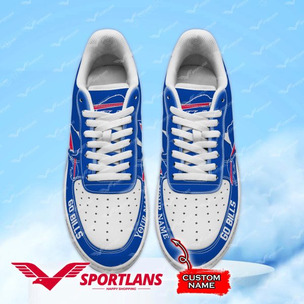 Buffalo Bills NFL Air Low-Top Sneakers Shoes For Men And Women - Image 2