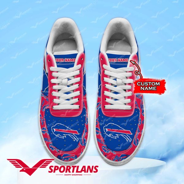 Buffalo Bills NFL Air Low-Top Sneakers Shoes For Men And Women - Image 2