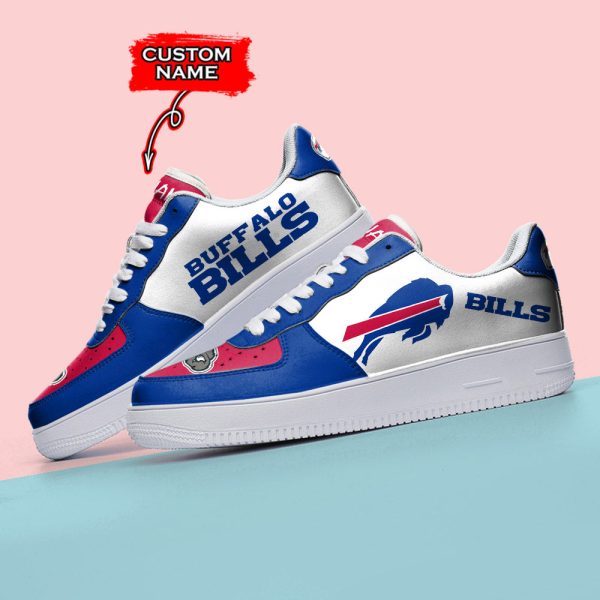 Buffalo Bills NFL Air Low-Top Sneakers Shoes For Men And Women 3 - Image 3