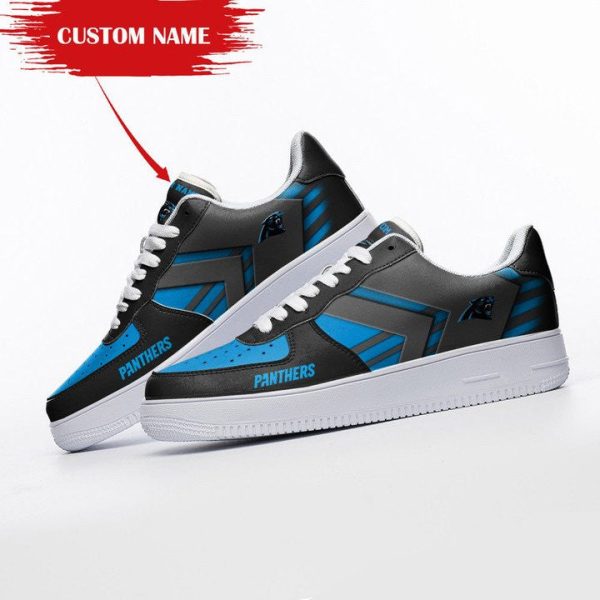 Carolina Panthers NFL Air Low-Top Sneakers Shoes For Men And Women - Image 2