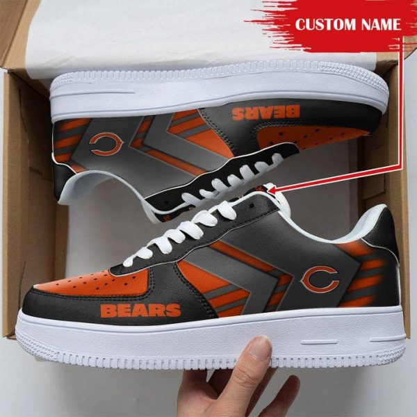 Chicago Bears NFL Air Low-Top Sneakers Shoes For Men And Women