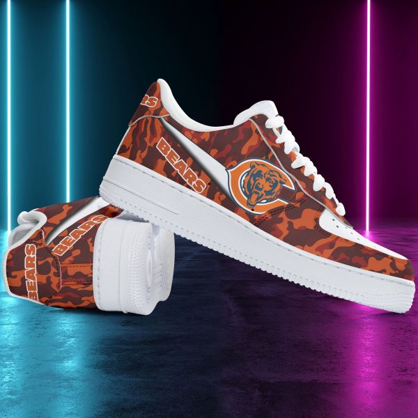 Chicago Bears NFL Air Low-Top Sneakers Shoes For Men And Women