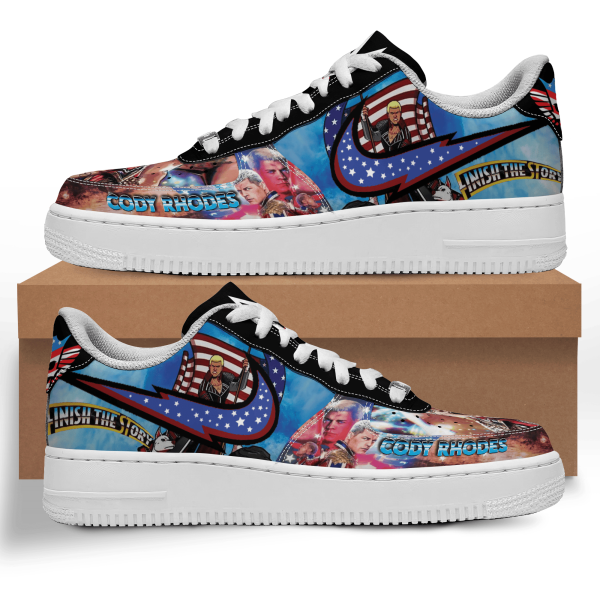Cody Rhodes Air Low-Top Sneakers Shoes For Men And Women - Image 4