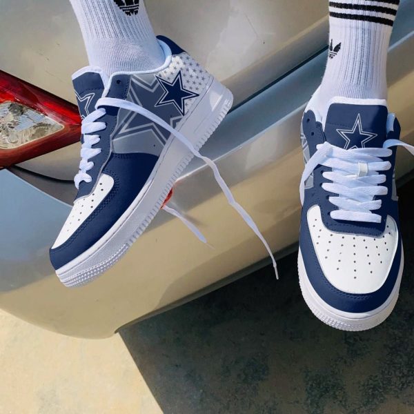 Dallas Cowboys NFL Air Low-Top Sneakers Shoes For Men And Women