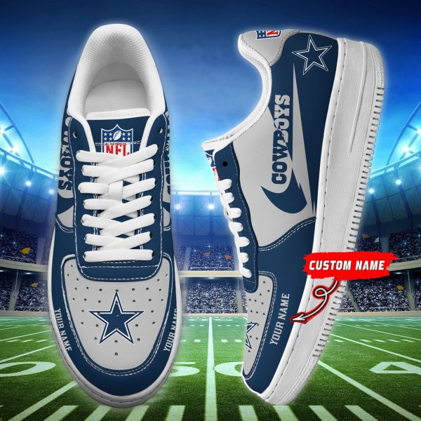 Dallas Cowboys NFL Air Low-Top Sneakers Shoes For Men And Women 0