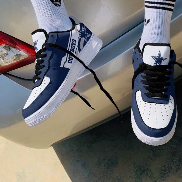 Dallas Cowboys NFL Air Low-Top Sneakers Shoes For Men And Women 3
