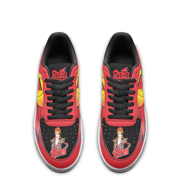 David Bowie Air Low-Top Sneakers Shoes For Men And Women - Image 2