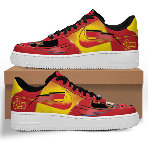 David Bowie Air Low-Top Sneakers Shoes For Men And Women - Image 5