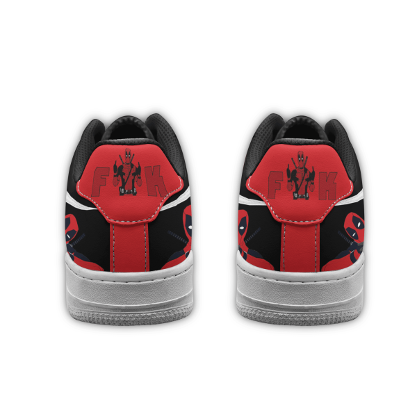 Deadpool Air Low-Top Sneakers Shoes For Men And Women - Image 3