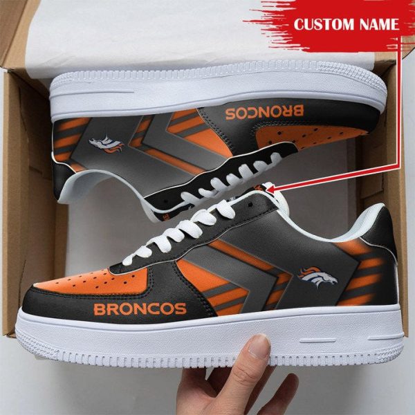 Denver Broncos NFL Air Low-Top Sneakers Shoes For Men And Women