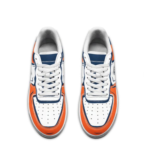 Denver Broncos NFL Air Low-Top Sneakers Shoes For Men And Women - Image 2