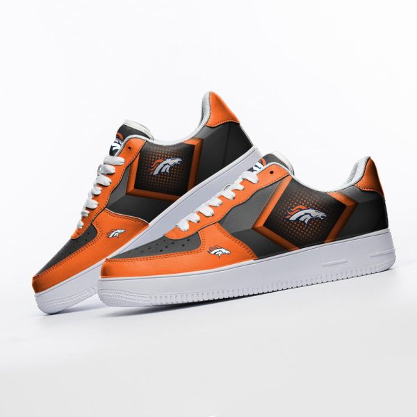 Denver Broncos NFL Air Low-Top Sneakers Shoes For Men And Women - Image 3