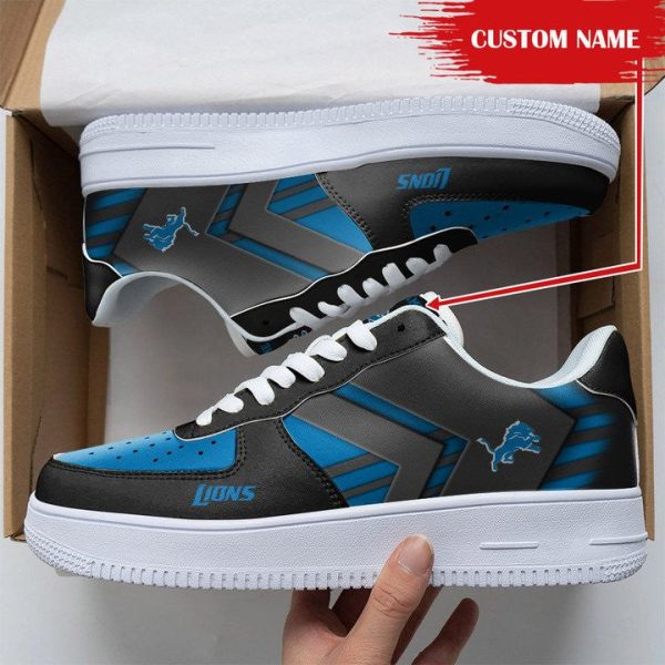 Detroit Lions NFL Air Low-Top Sneakers Shoes For Men And Women
