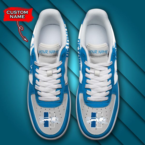 Detroit Lions NFL Air Low-Top Sneakers Shoes For Men And Women - Image 4
