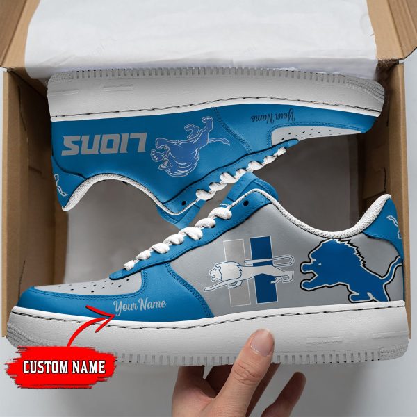 Detroit Lions NFL Air Low-Top Sneakers Shoes For Men And Women