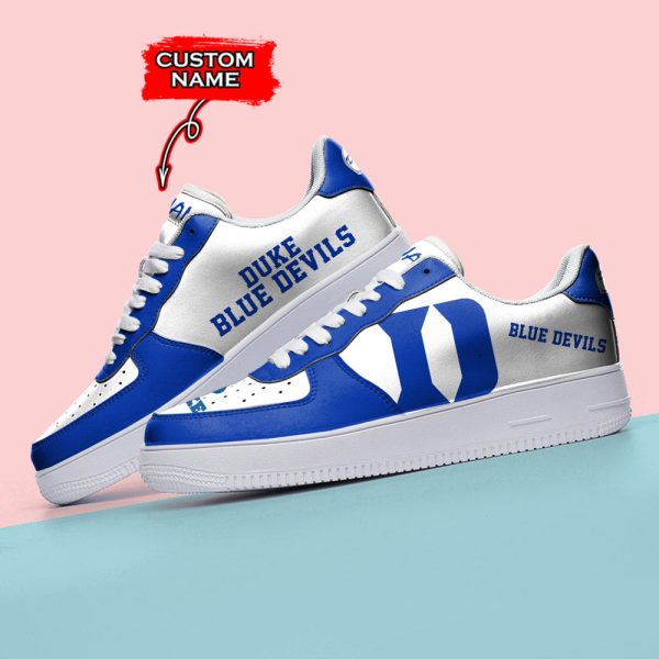 Duke Blue Devils NCAA Air Low-Top Sneakers Shoes For Men And Women - Image 3